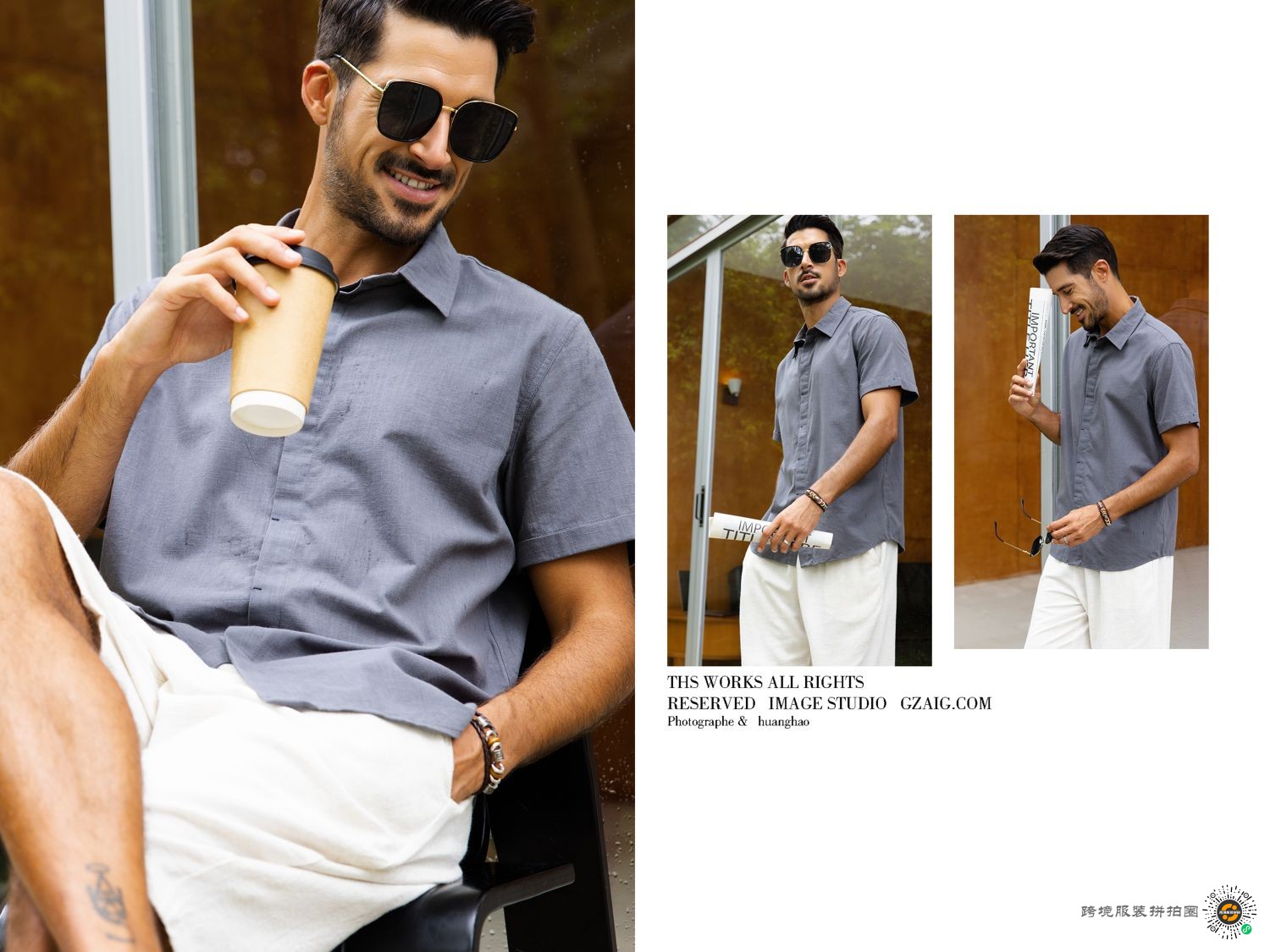 夏季休闲男装 - 图片5