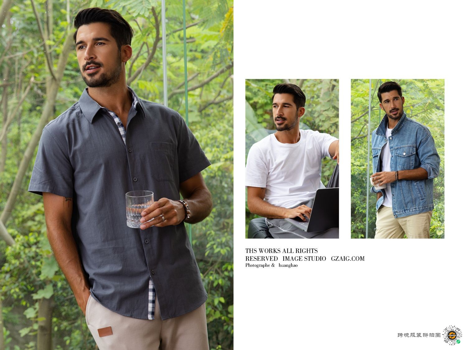 夏季休闲男装 - 图片6