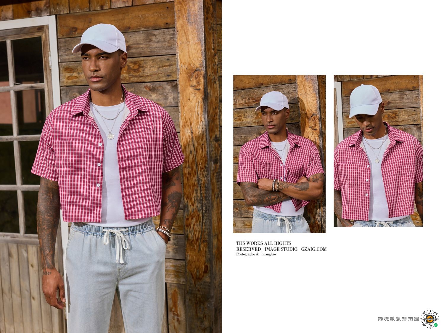 夏季老钱风休闲男装 - 图片9