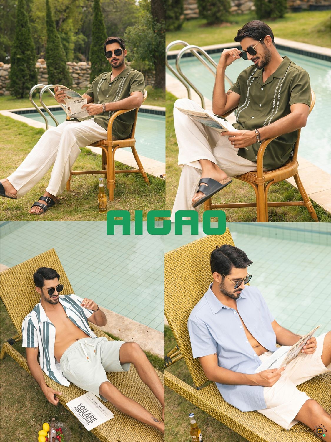 夏季休闲男装 - 图片10